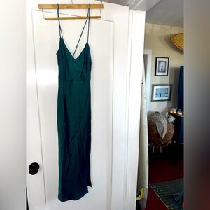NWT Fortunate One Emerald Cocktail Dress.